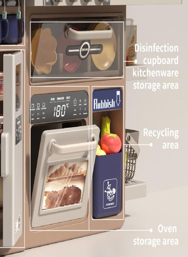 CIRBOX 88 PCS Big Kitchen Playset with Cereal Container & Mini Planter Kitchen Toy for Boys Girls- Pretend Food for Toddlers Kids Toy Set (3-10 Years)(Multicolor) - Image 4